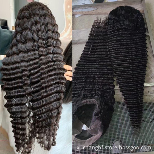 100% Peruvian 150 Density Perruque Full Lace Donor Hair Wig 360 Frontal Cheap Remy Human Hair Wigs For Black Women
